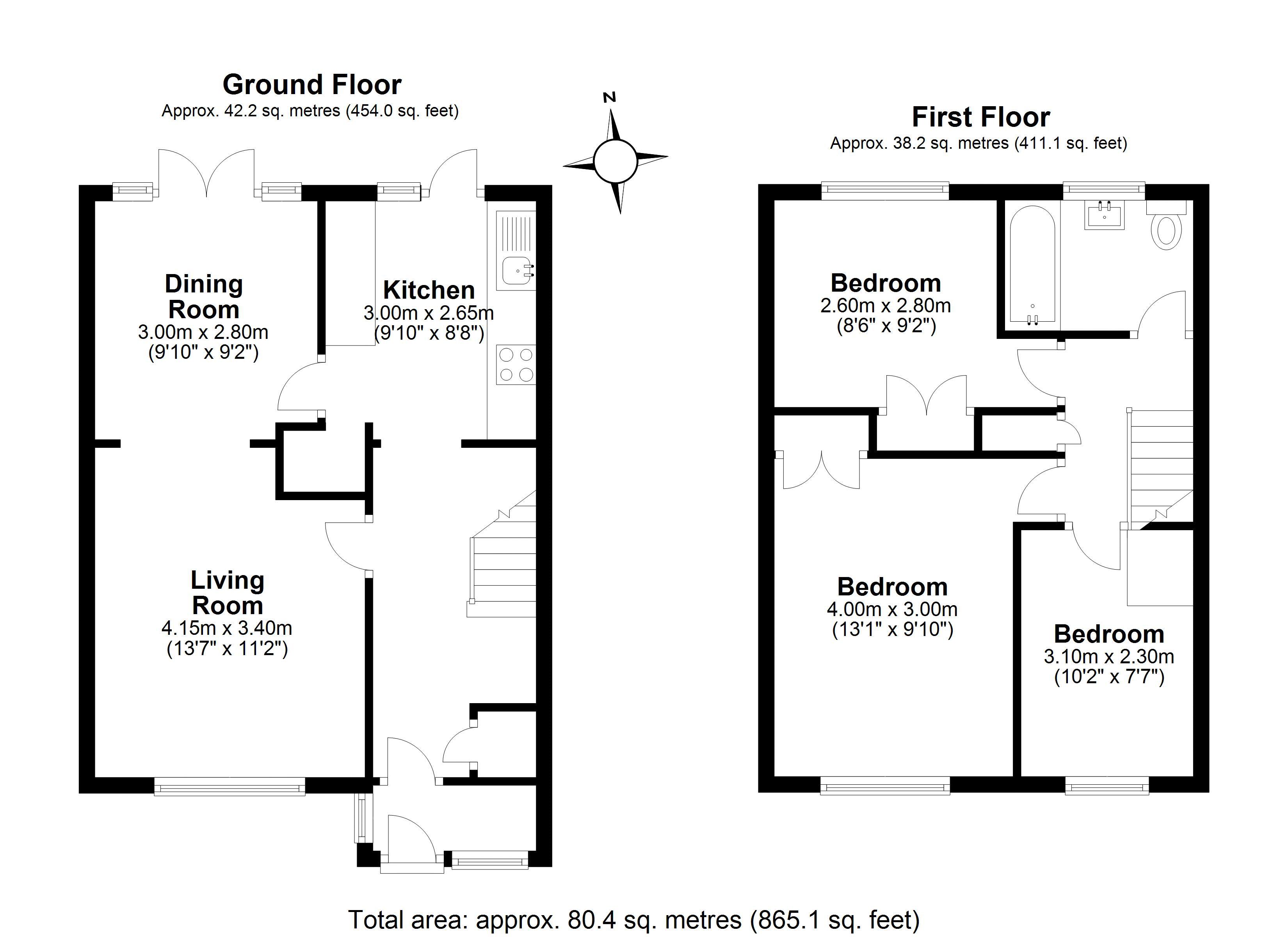 Floorplans For Foxwarren, Claygate