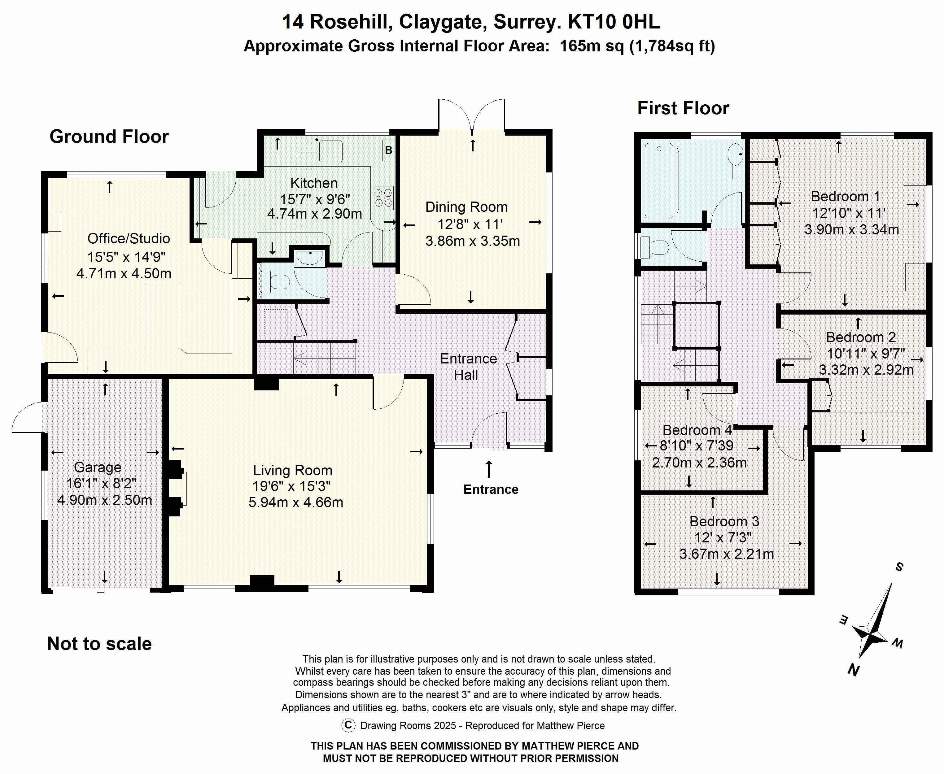 Floorplans For Rosehill, Esher
