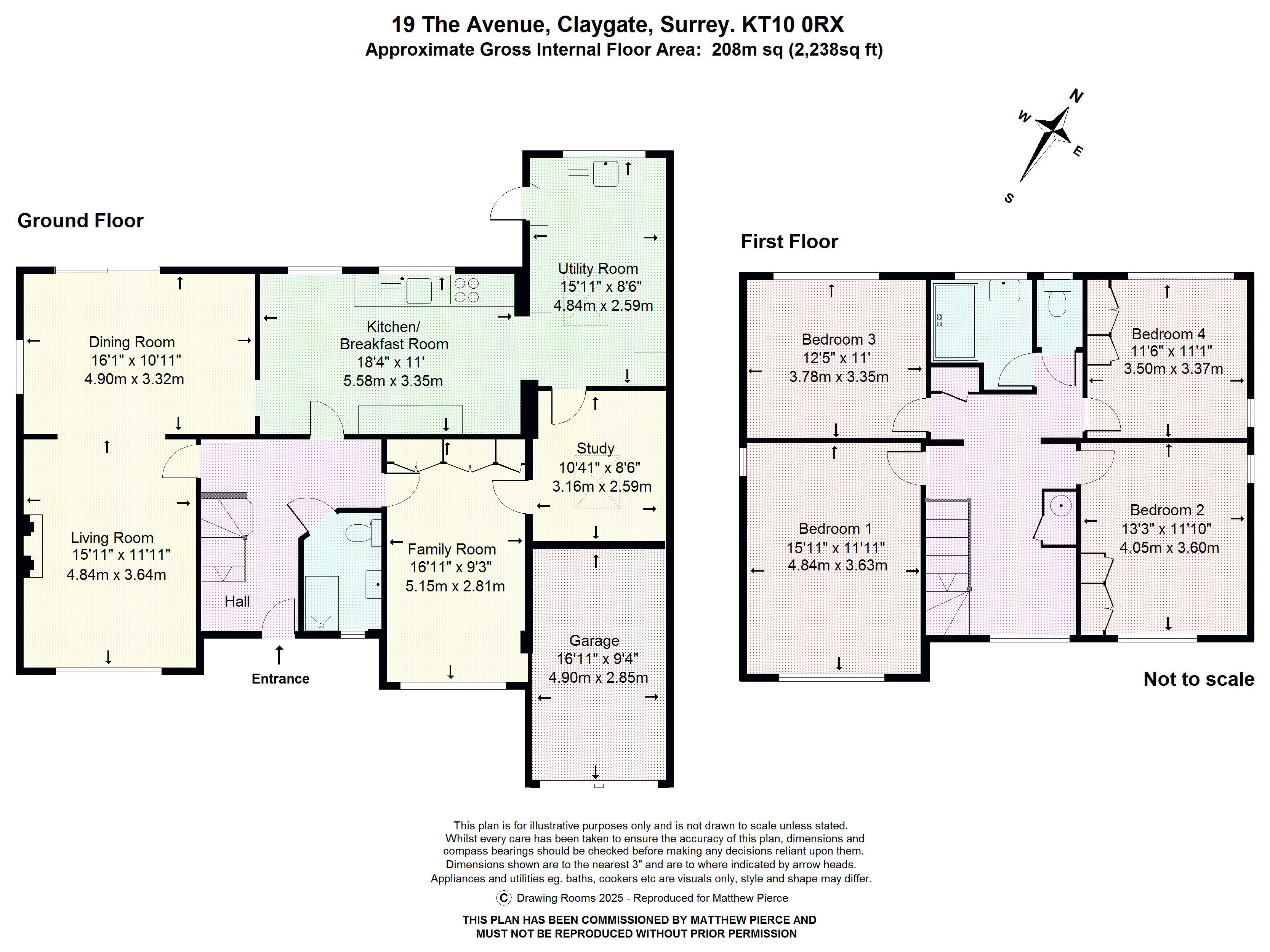 Floorplans For The Avenue, Esher