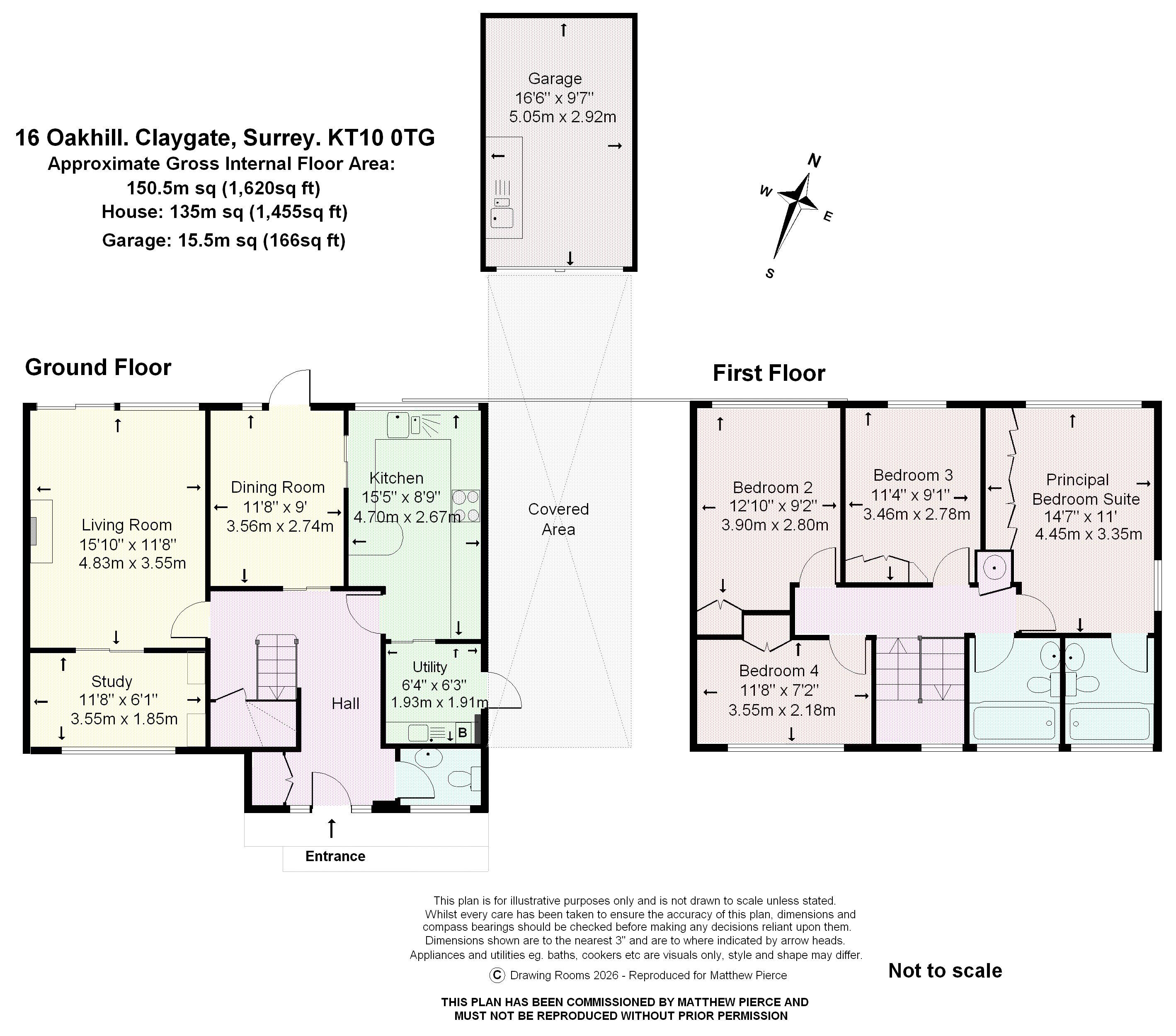 Floorplans For Oakhill, Claygate