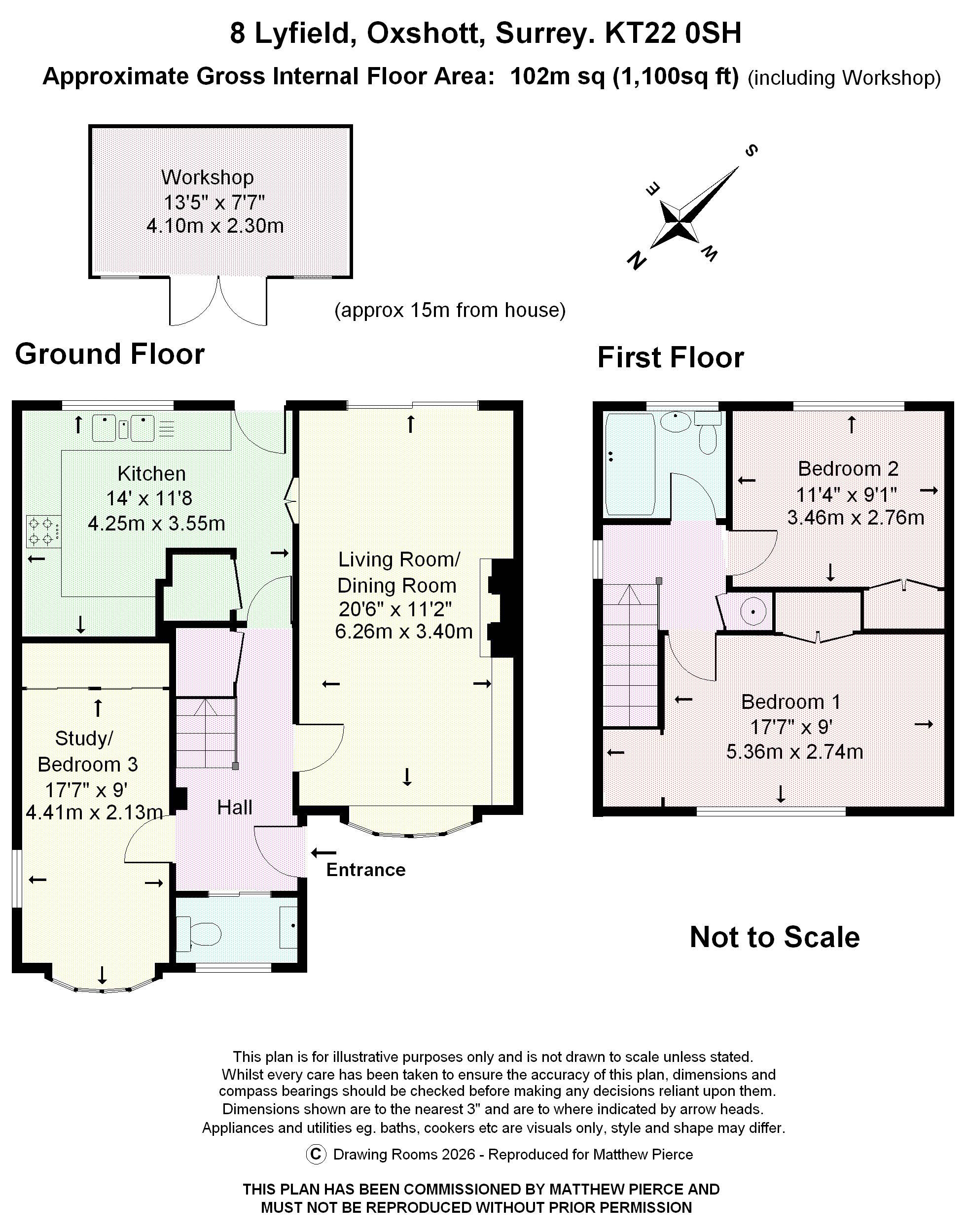 Floorplans For Lyfield, Oxshott